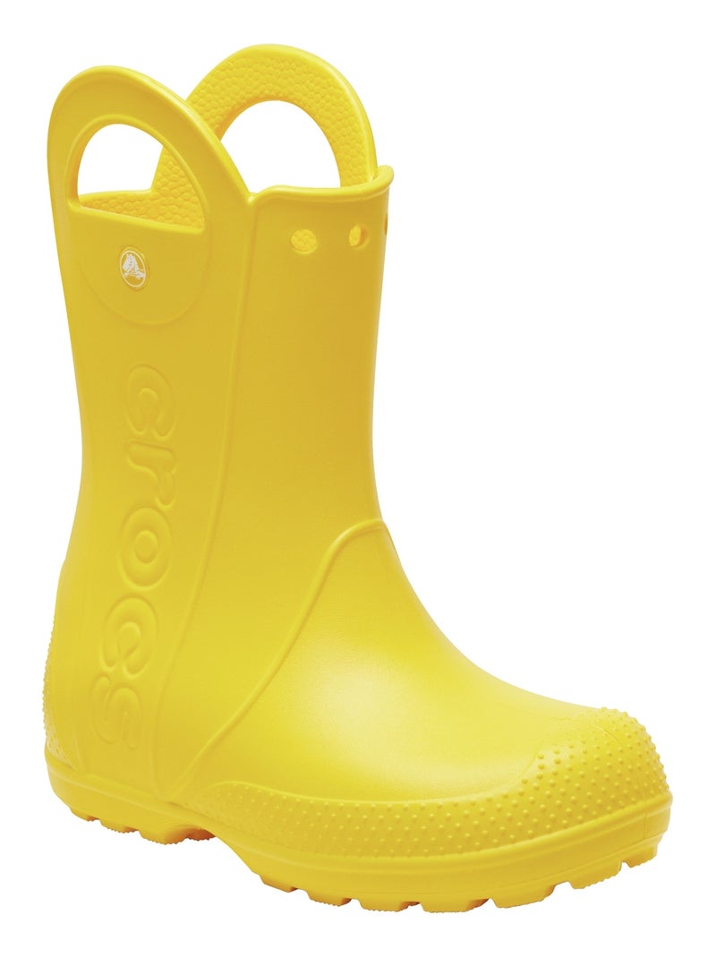 Bottine à Enfiler Crocs Enfant Handle It Rain Jaune - Kiabi