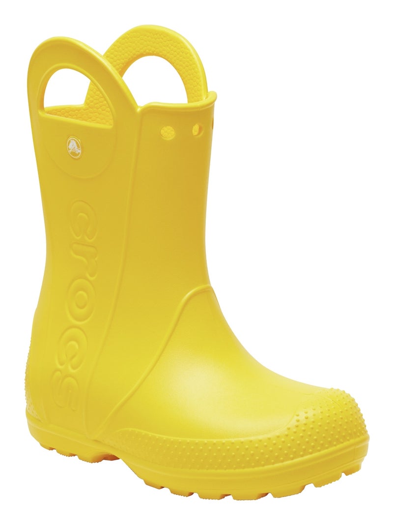 Bottine à Enfiler Crocs Enfant Handle It Rain Jaune - Kiabi
