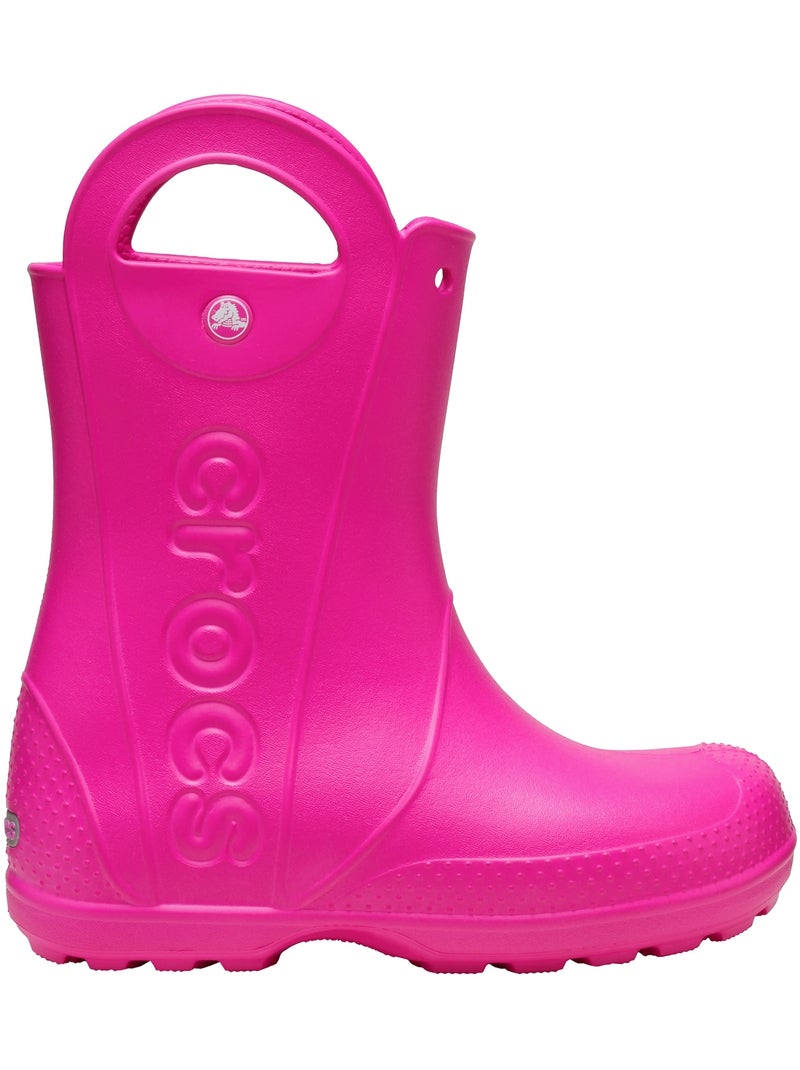 Bottine à Enfiler Crocs Enfant Handle It Rain Rose - Kiabi