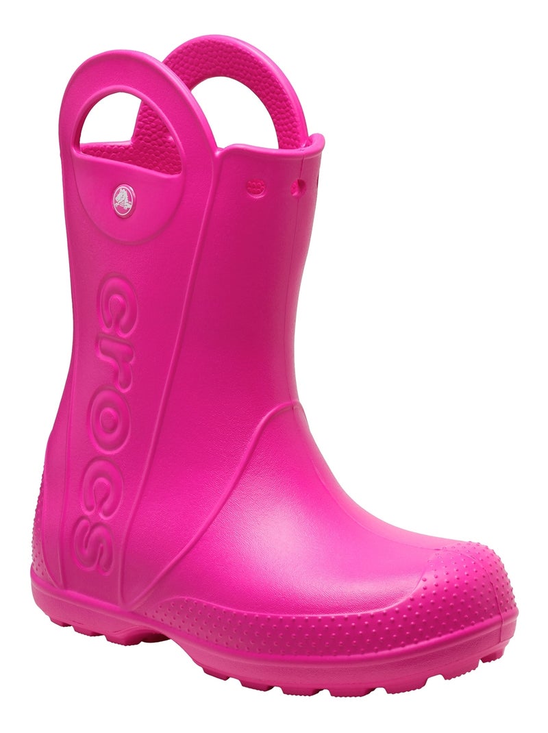 Bottine à Enfiler Crocs Enfant Handle It Rain Rose - Kiabi