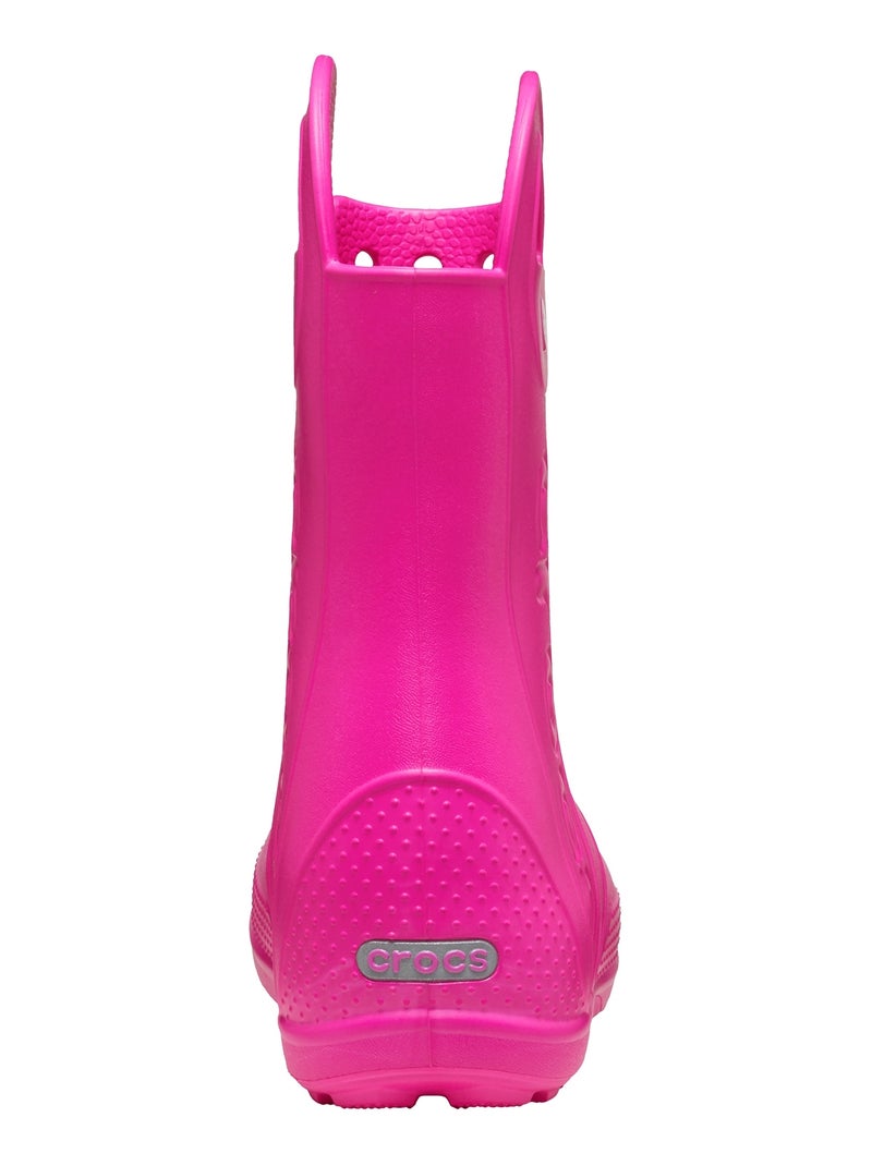 Bottine à Enfiler Crocs Enfant Handle It Rain Rose - Kiabi