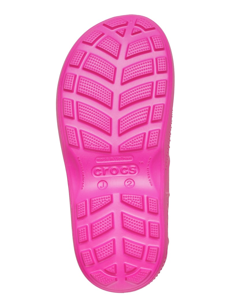 Bottine à Enfiler Crocs Enfant Handle It Rain Rose - Kiabi