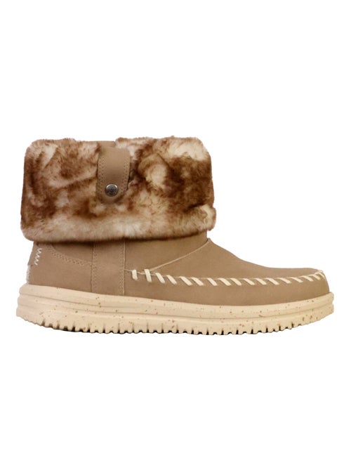 Bottine à Enfiler Hey Dude Camden Cuff Classic Cozy - Kiabi