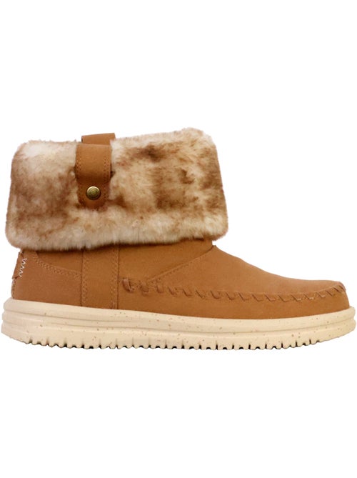 Bottine à Enfiler Hey Dude Camden Cuff Classic Cozy - Kiabi