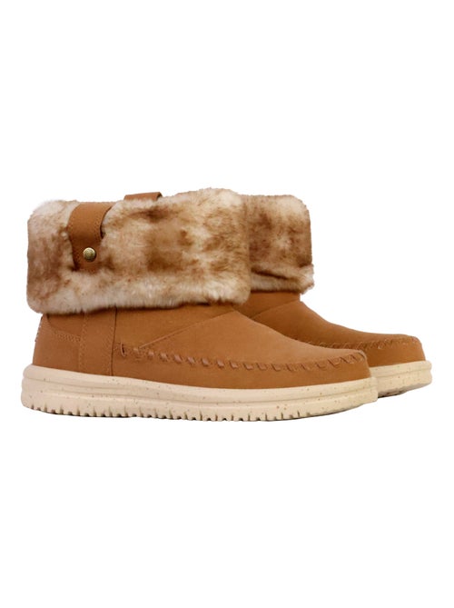 Bottine à Enfiler Hey Dude Camden Cuff Classic Cozy - Kiabi