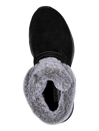 Bottine à Fourrure Cuir Skechers On The Go Joy