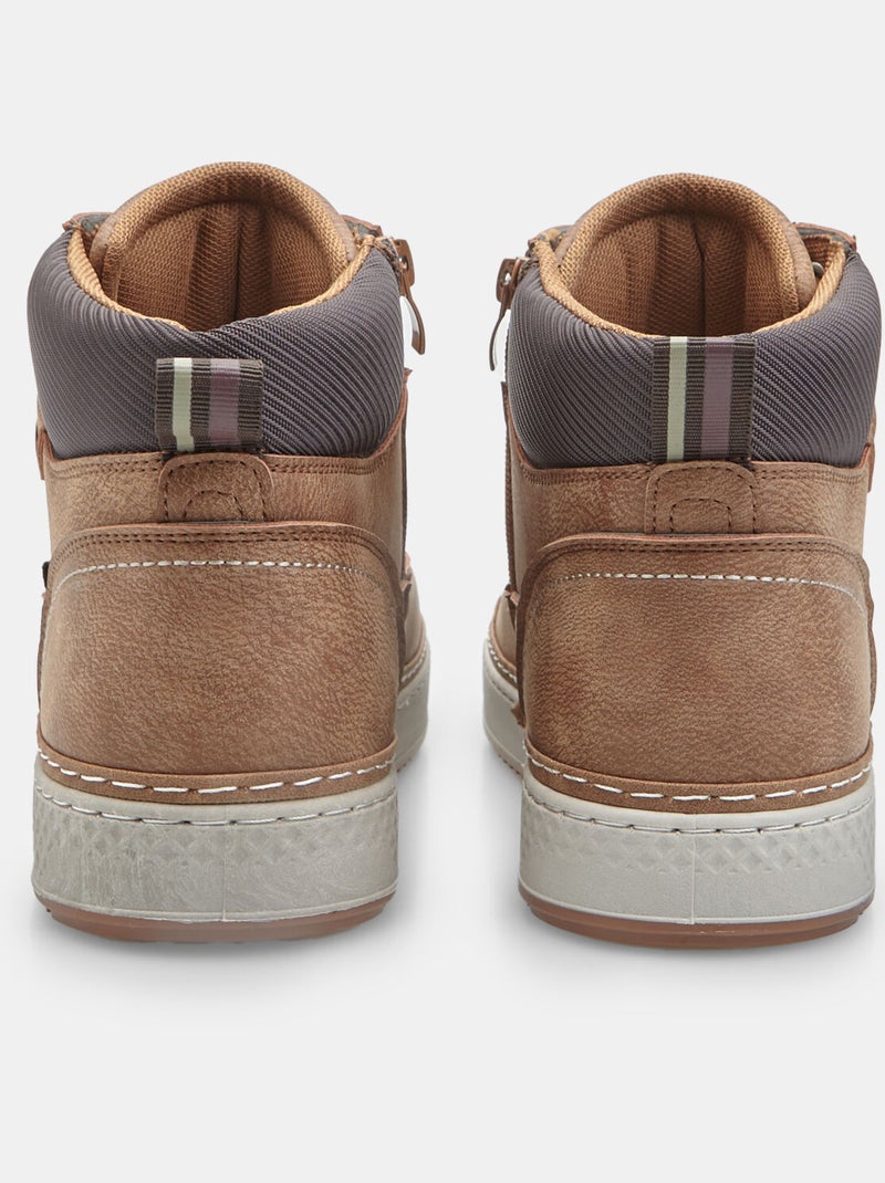 Bottine à lacets Bata Bronze - Kiabi