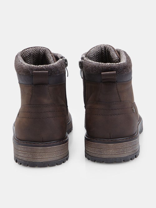 Bottine à lacets Bata - Kiabi