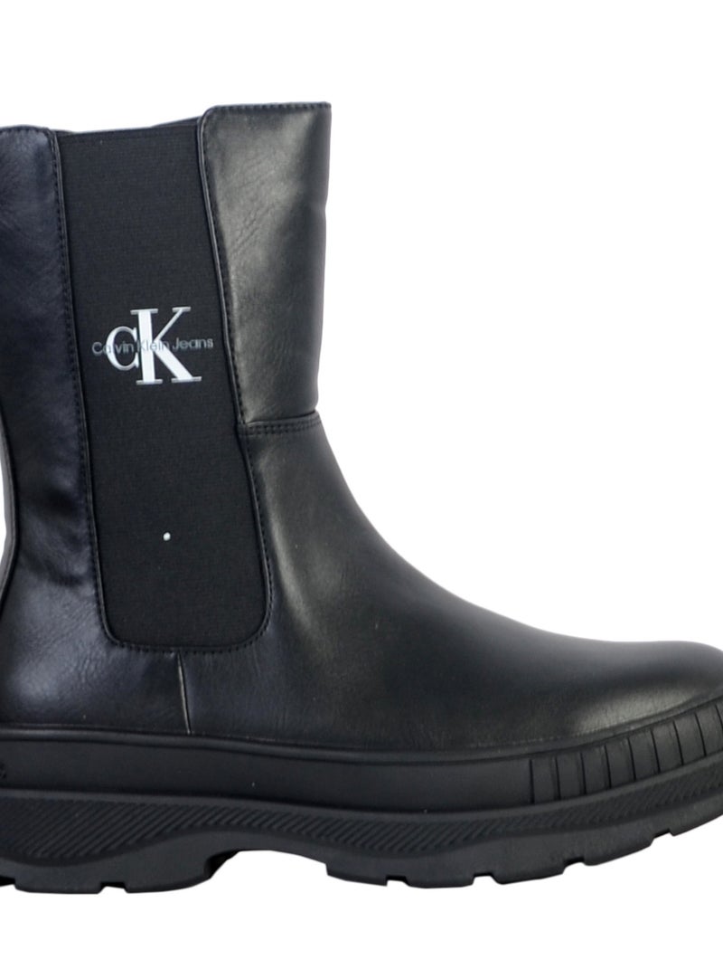 Bottine à Lacets Calvin Klein Jeans Juniors Lace Up Noir - Kiabi