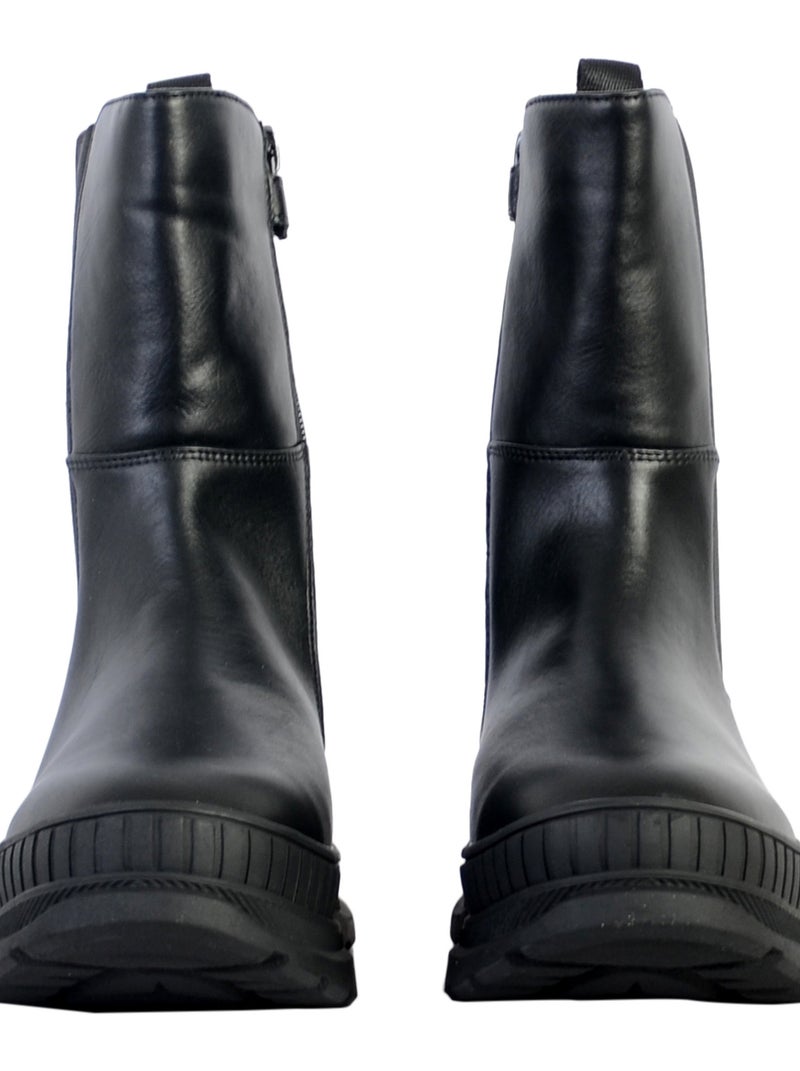 Bottine à Lacets Calvin Klein Jeans Juniors Lace Up Noir - Kiabi
