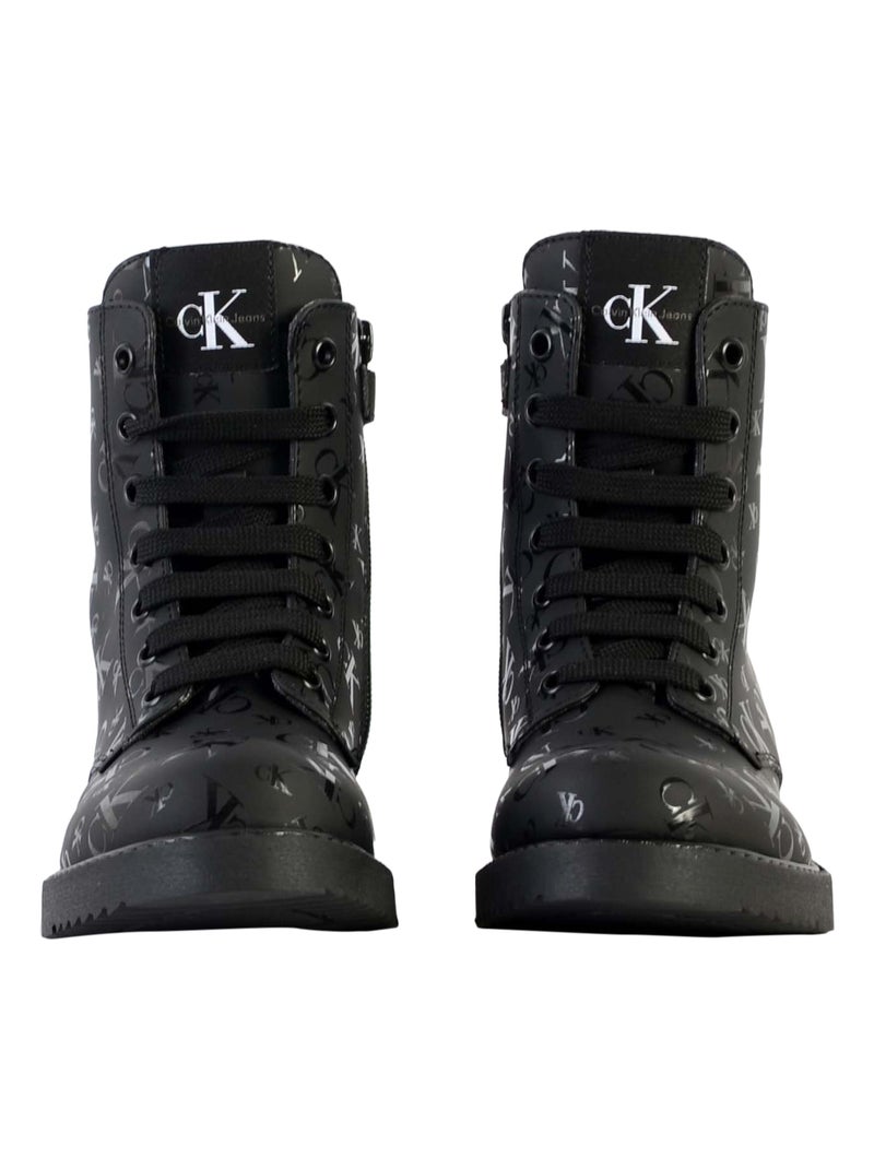 Bottine à Lacets Calvin Klein Lace up Noir - Kiabi