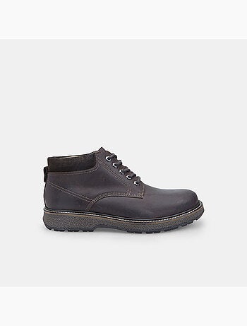 Bottine à lacets en cuir Bata