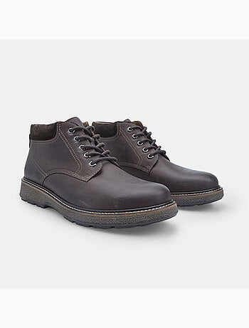 Bottine à lacets en cuir Bata
