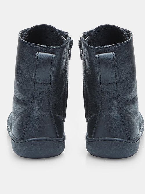 Bottine à lacets en cuir Bata - Kiabi