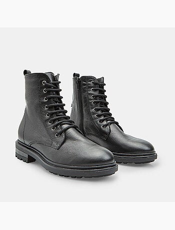 Bottine à lacets en cuir Bata