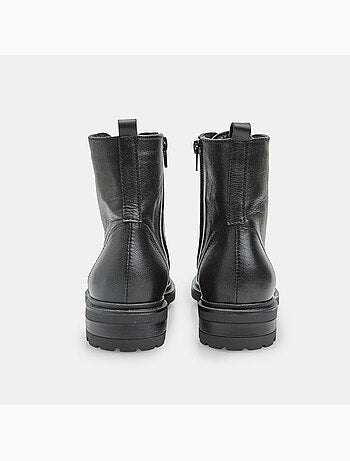 Bottine à lacets en cuir Bata
