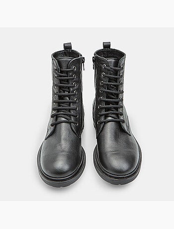 Bottine à lacets en cuir Bata
