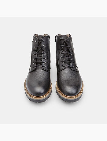 Bottine à lacets en cuir Bata