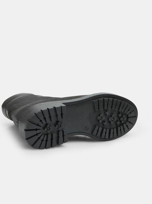 Bottine à lacets en cuir confortables  BATA - Kiabi