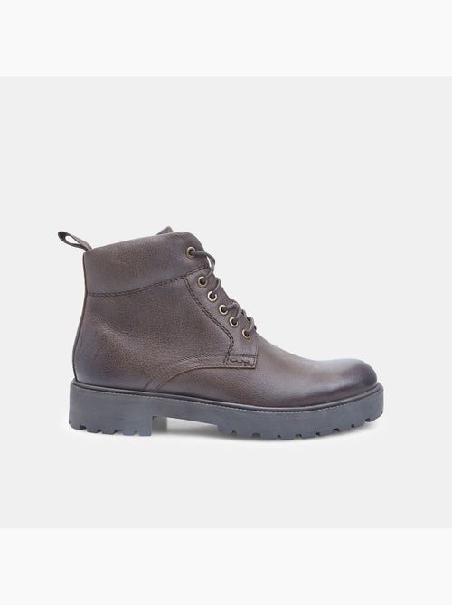 Bottine à lacets en cuir pour homme Bata - Kiabi