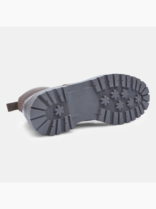 Bottine à lacets en cuir pour homme Bata - Kiabi