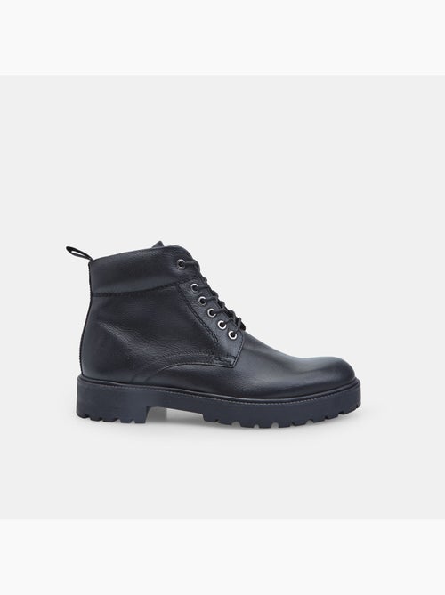 Bottine à lacets en cuir pour homme Bata - Kiabi