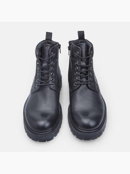 Bottine à lacets en cuir pour homme Bata - Kiabi