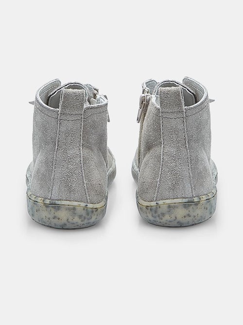 Bottine à lacets en daim Bata - Kiabi