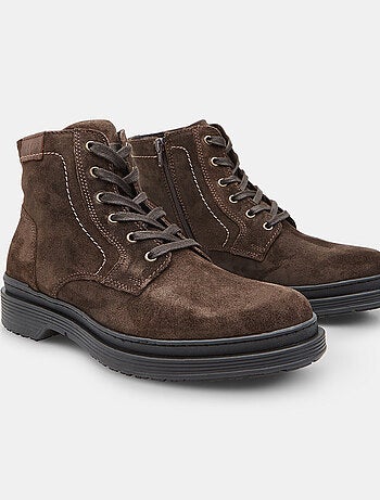 Bottine à lacets en daim Bata