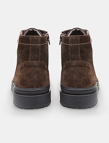 Bottine à lacets en daim Bata