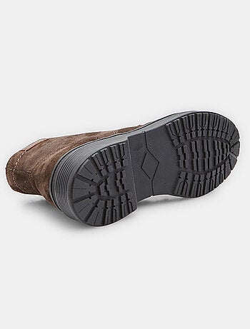 Bottine à lacets en daim Bata