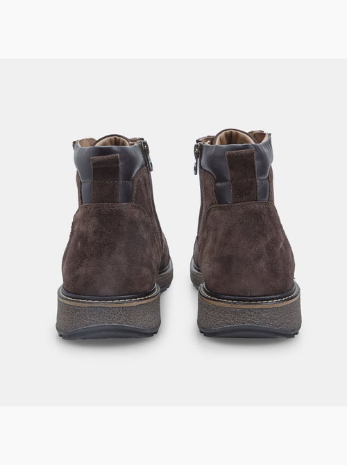 Bottine à lacets en daim Bata - Kiabi