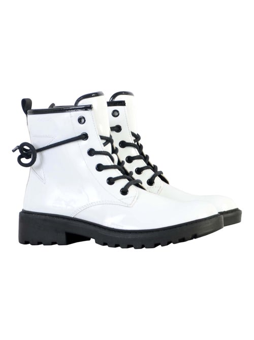 Bottine à Lacets Enfant Geox Casey - Kiabi