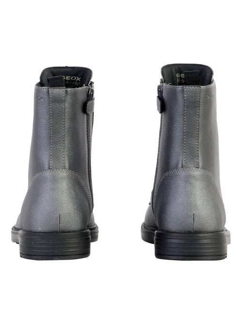 Bottine à Lacets Geox Junior Eclair Synt.Lea - Kiabi