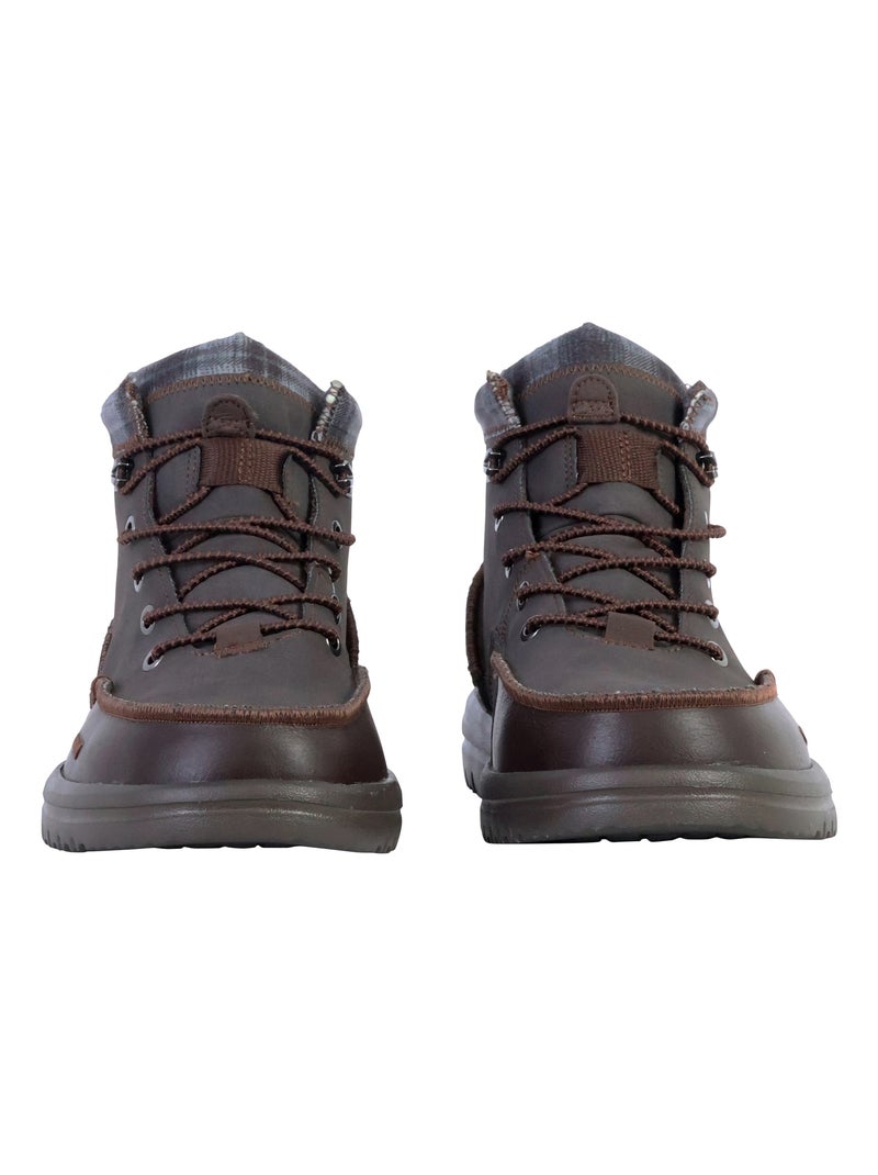 Bottine à Lacets Hey Dude Bradley Classic Marron - Kiabi