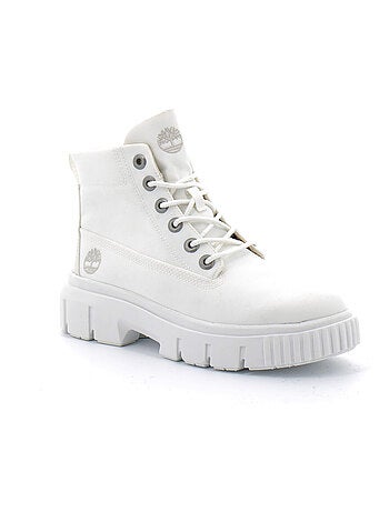 Bottine à Lacets Mi-haute Pour Femme Greyfield