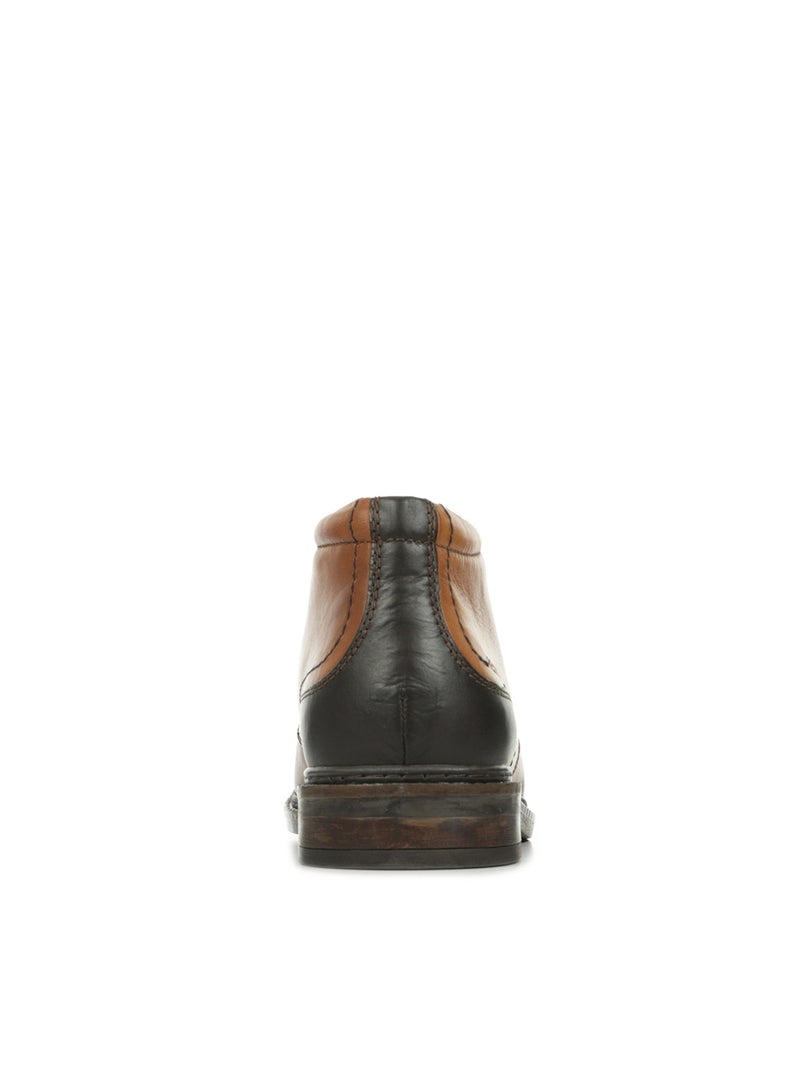 Bottine à Lacets Redskins Sommet Marron - Kiabi