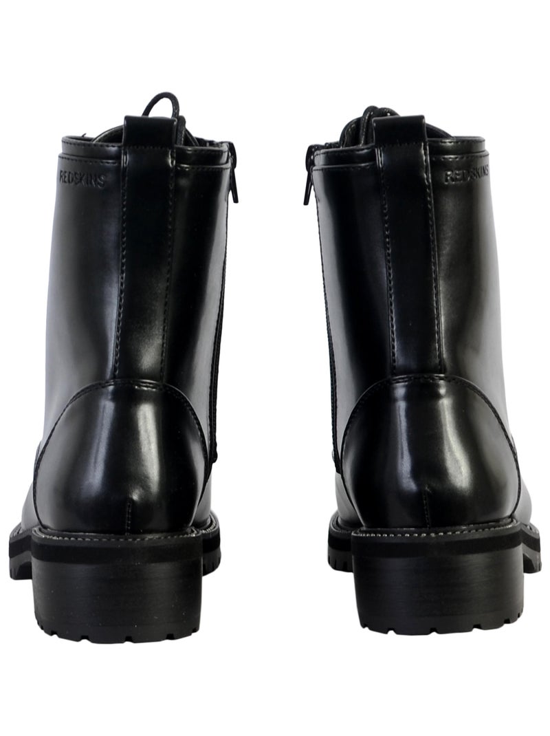 Bottine à Lacets Redskins Willing Noir - Kiabi