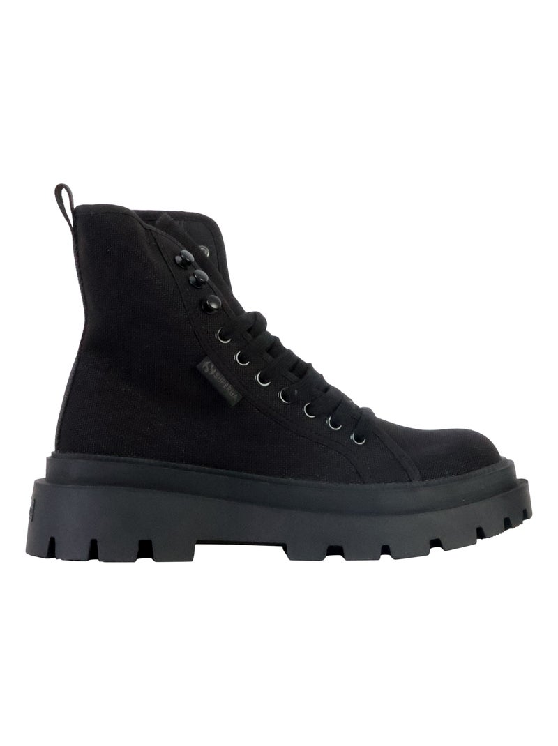 Bottine à Lacets Superga Alpina Apex Hihg Noir - Kiabi