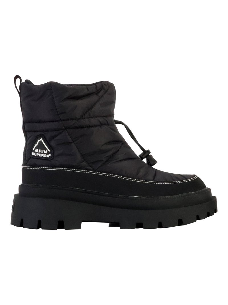 Bottine à Lacets Superga Alpina Apex Padded Noir - Kiabi