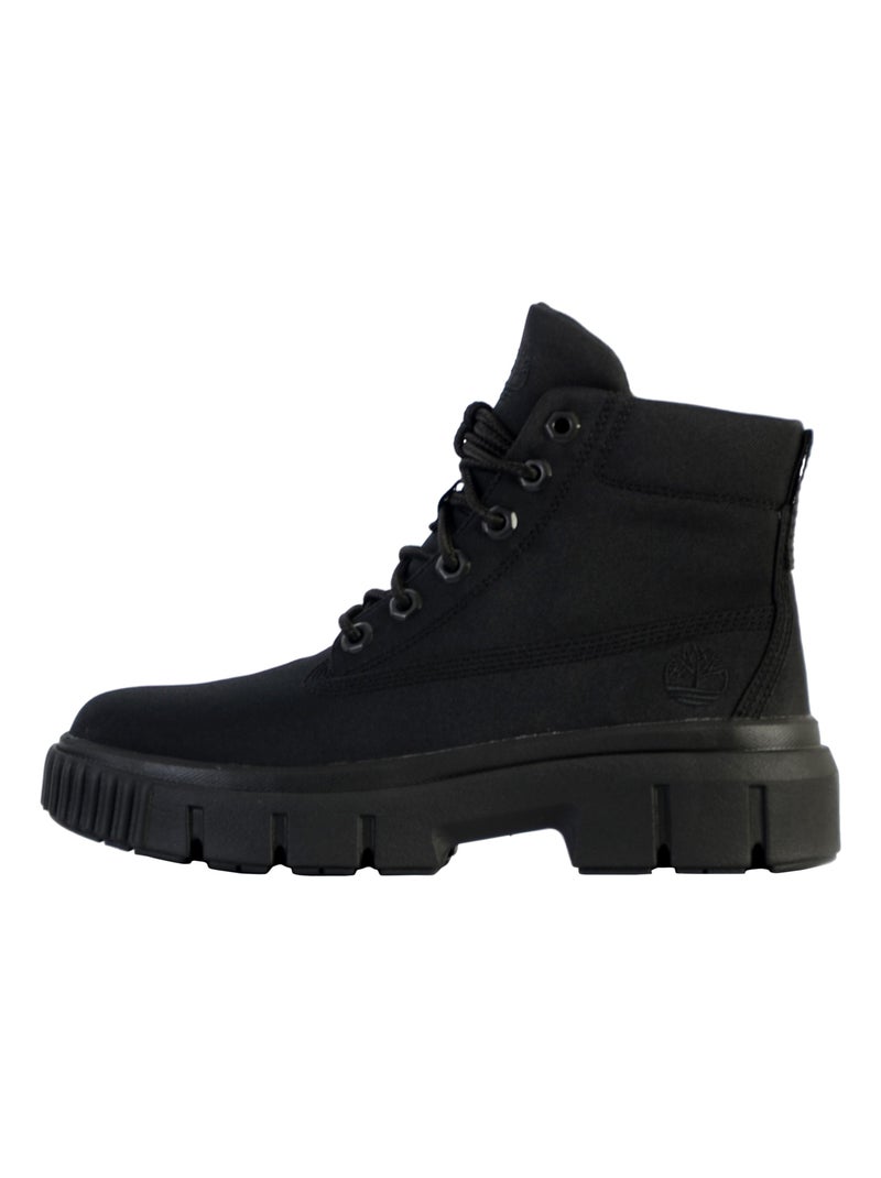 Bottine à Lacets Timberland Greyfield Noir - Kiabi