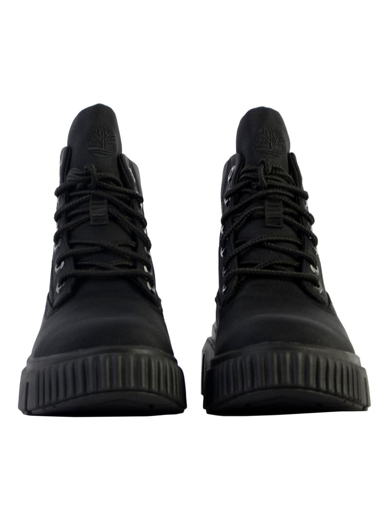 Bottine à Lacets Timberland Greyfield Noir - Kiabi