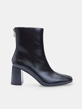 Bottine à talon avec fermeture éclair Bata