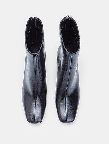 Bottine à talon avec fermeture éclair Bata