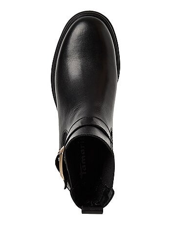 Bottine à Talon Chelsea Cuir Tamaris