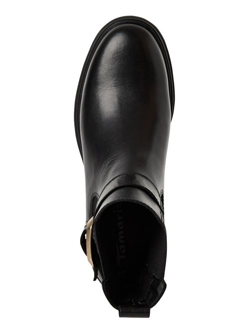 Bottine à Talon Chelsea Cuir Tamaris - Kiabi