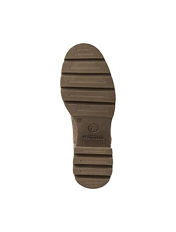 Bottine à Talon Chelsea Cuir Tamaris