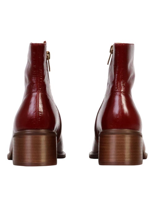 Bottine à Talon Cuir Emilie Karston Paris - Kiabi