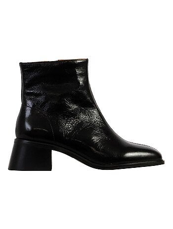 Bottine à Talon Cuir Emilie Karston Paris