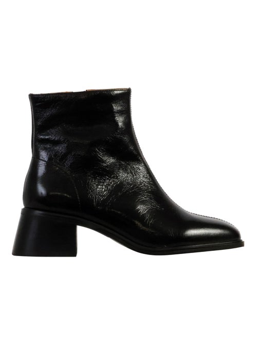 Bottine à Talon Cuir Emilie Karston Paris - Kiabi